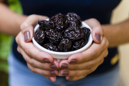 Prunes are one of many foods to strengthen bones. 