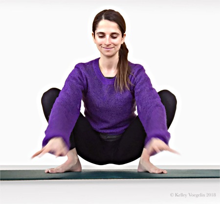 Squat Pose in yoga