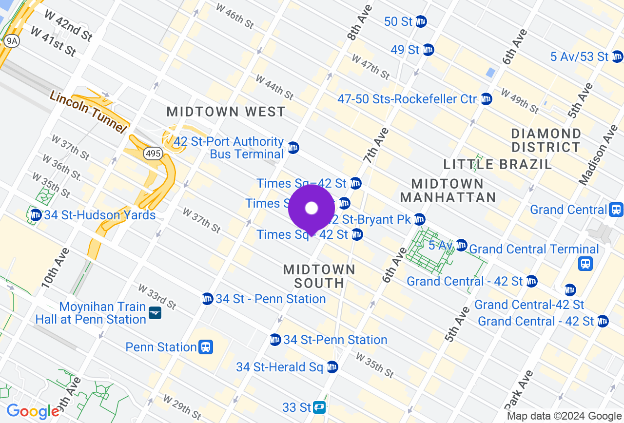 Map for store location